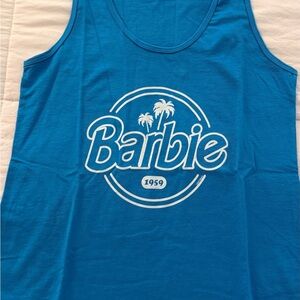 Barbie Tropical Blue Tank Top